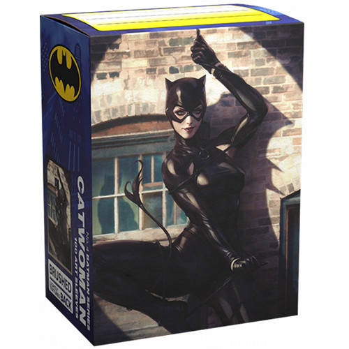 Dragon Shield Sleeves Standard Brushed Batman No 4 Catwoman Art Limited Edition 100 Ct ATM16069