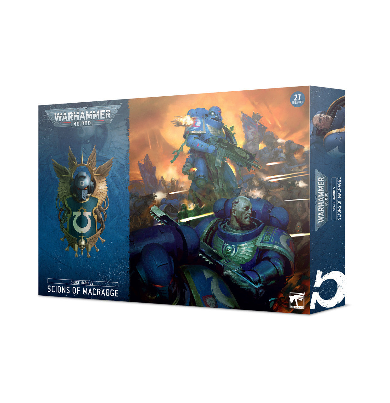 Games Workshop Warhammer 40K Scions Of Macragge Battleforce 55-54
