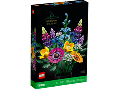 LEGO Icons Wildflower Bouquet 10313 Building Set for Adults (939 Pieces) LEGO-10313