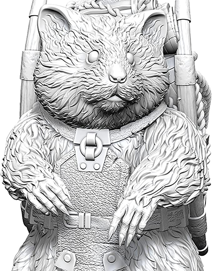 Wizkids Dungeons And Dragons D&D Nolzur's Marvelous Miniatures Paint Kit Limited Edition Giant Space Hamster All In One Paint Kit WZK90597
