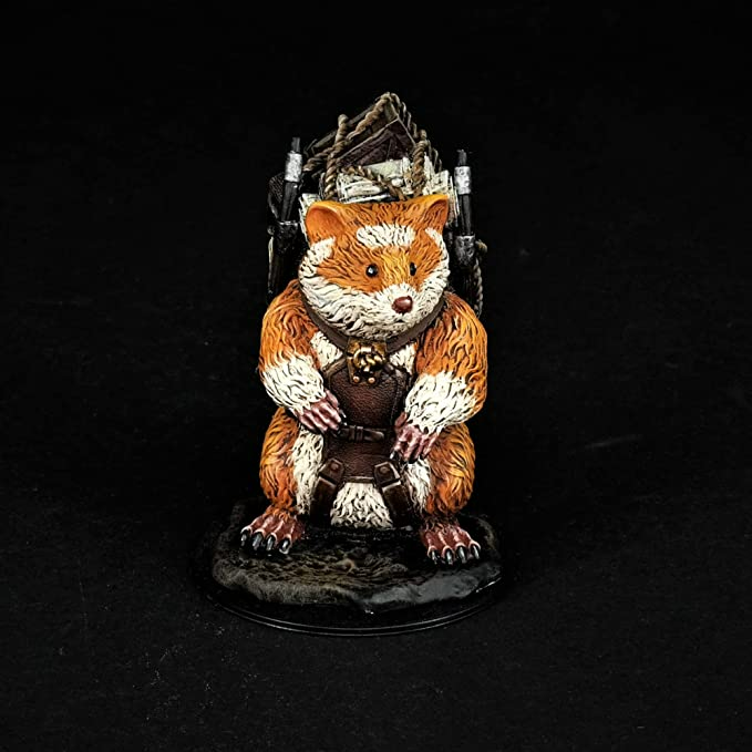 Wizkids Dungeons And Dragons D&D Nolzur's Marvelous Miniatures Paint Kit Limited Edition Giant Space Hamster All In One Paint Kit WZK90597