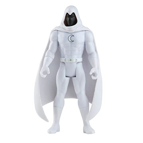 Marvel Legends Series 3.75-inch Retro 375 Collection Moon Knight Collectible Action Figure, Toys for Kids Ages 4 and Up