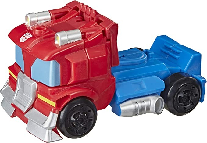 Transformers Playskool Heroes Rescue Bots Academy Classic Heroes Team Optimus Prime Converting Toy, 4.5-Inch Action Figure, Ages 3 and Up