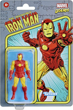 Marvel Legends 3.75-inch Scale Retro 375 Collection Iron Man Action Figure Toy