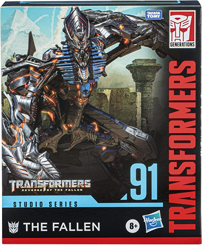 Transformers Studio Series 91 Leader Class Transformers: Revenge of The Fallen The Fallen Action Figure, Ages 8 and Up, 8.5-inch