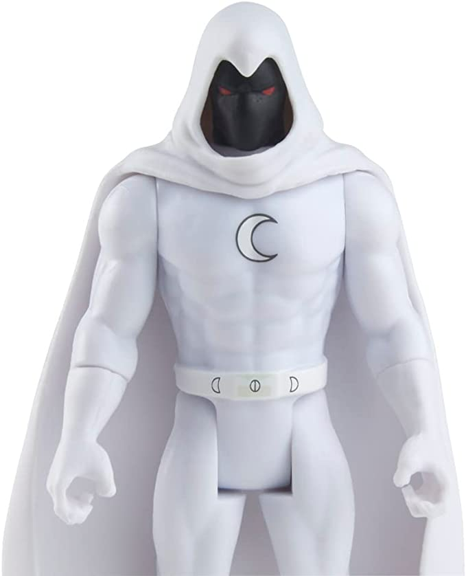 Marvel Legends Series 3.75-inch Retro 375 Collection Moon Knight Collectible Action Figure, Toys for Kids Ages 4 and Up