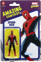 Marvel Legends Series 3.75-inch Retro 375 Collection Spider-Man Action Collectible Figure, Toys for Kids Ages 4 and Up