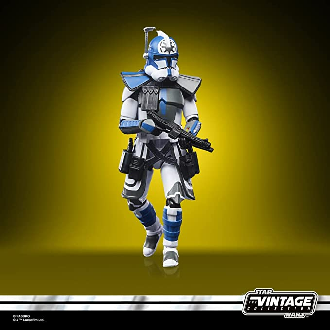 Star Wars The Vintage Collection ARC Trooper Jesse Toy, 3.75-Inch-Scale The Clone Wars Action Figure, Toys for Kids Ages 4 and Up, Multicolored