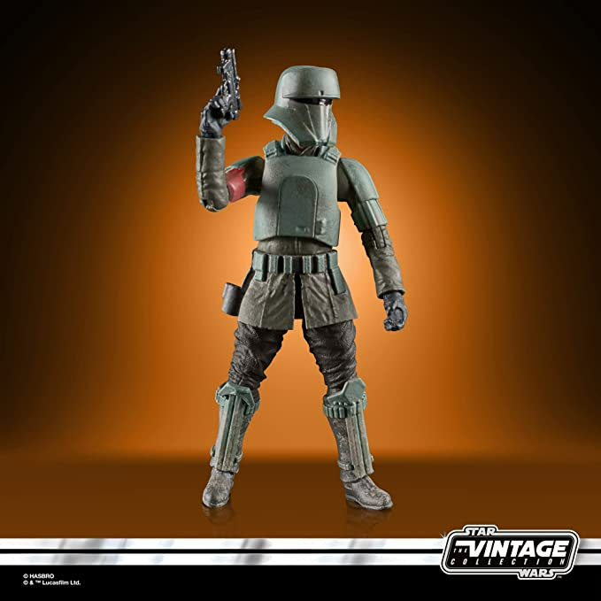Star Wars The Vintage Collection Din Djarin (Morak) Toy 3.75-Inch-Scale The Mandalorian Action Figure Toys for Kids Ages 4 and Up