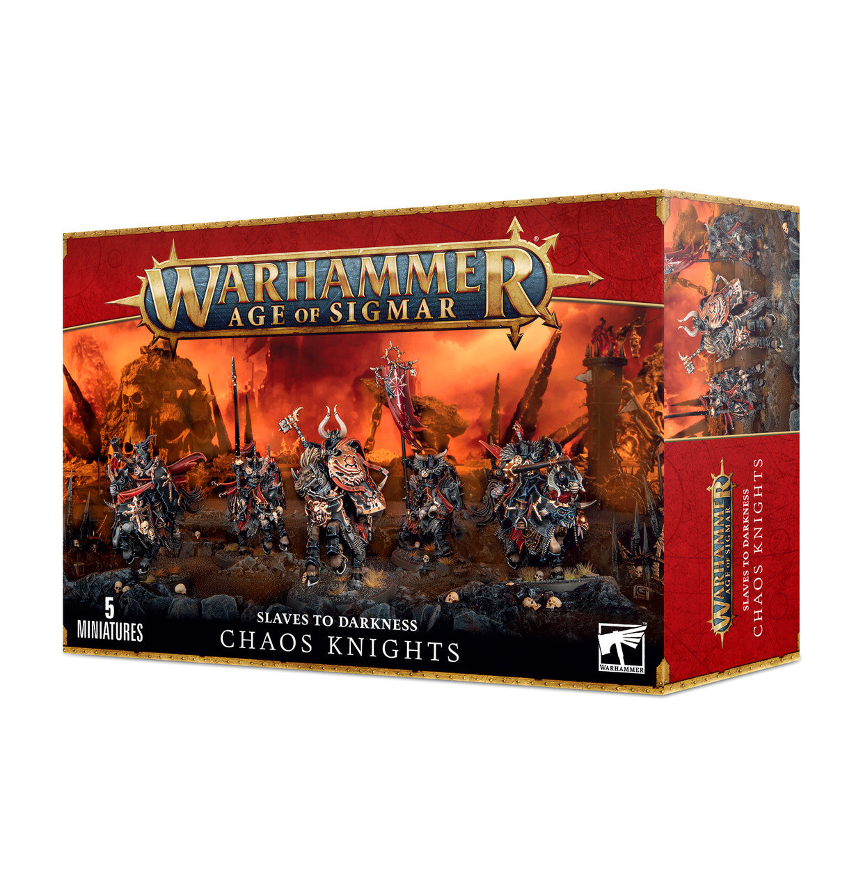 Games Workshop Warhammer Age Of Sigmar Slaves To Darkness Chaos Knights 83-09