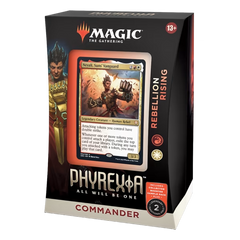 MTG Magic The Gathering CCG Phyrexia All Will Be One Commander Deck Carton Rebellion Rising Single Pack Phyrexia-AWBO-CD-RebellionRising