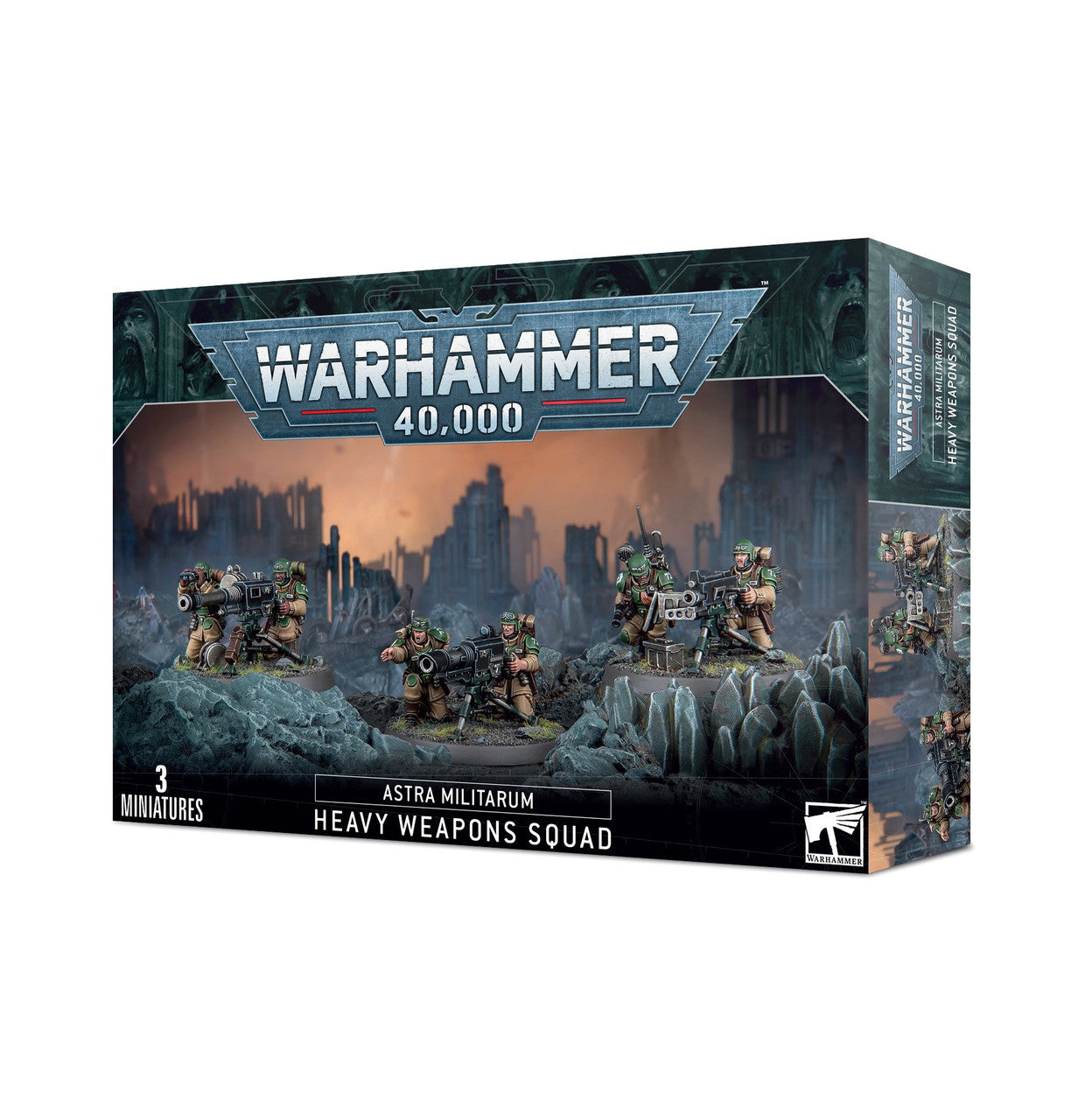 Games Workshop Warhammer 40K Astra Militarum Cadian Heavy Weapon Squad 2023 Edition 47-19