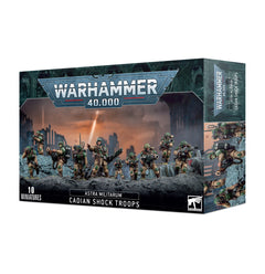 Games Workshop Warhammer 40K Astra Militarum Candian Shock Troops 47-33