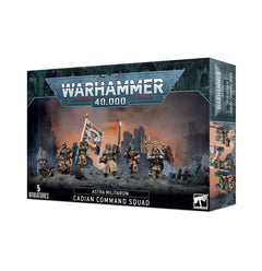 Games Workshop Warhammer 40K Astra Militarum Cadian Command Squad 2023 Edition 47-09