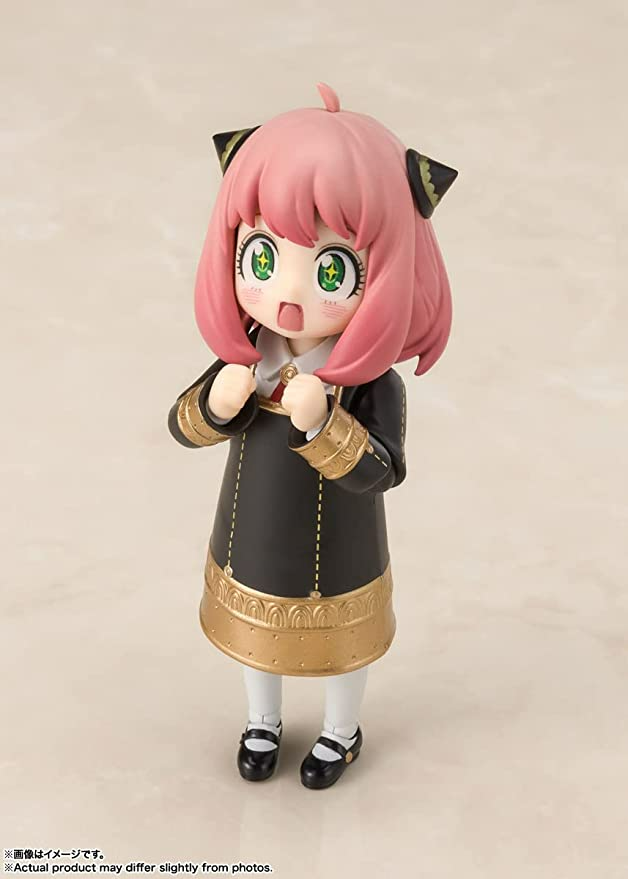 TAMASHII NATIONS - Spy x Family - Anya Forger Uniform Ver., Bandai Spirits S.H.Figuarts Action Figure