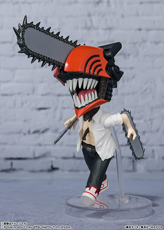 TAMASHII NATIONS - Chainsaw Man - Chainsaw Man, Bandai Spirits Figuarts Mini Action Figure