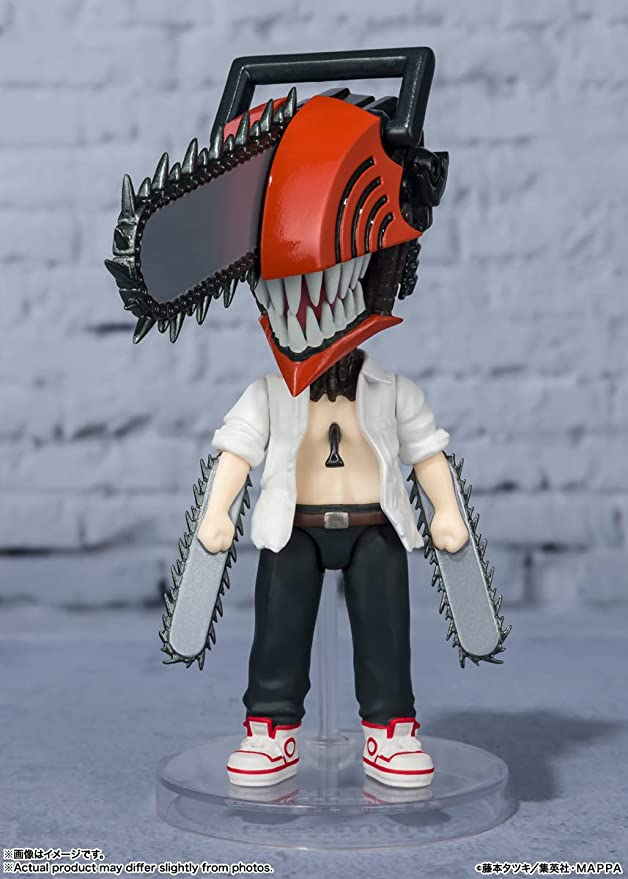 TAMASHII NATIONS - Chainsaw Man - Chainsaw Man, Bandai Spirits Figuarts Mini Action Figure