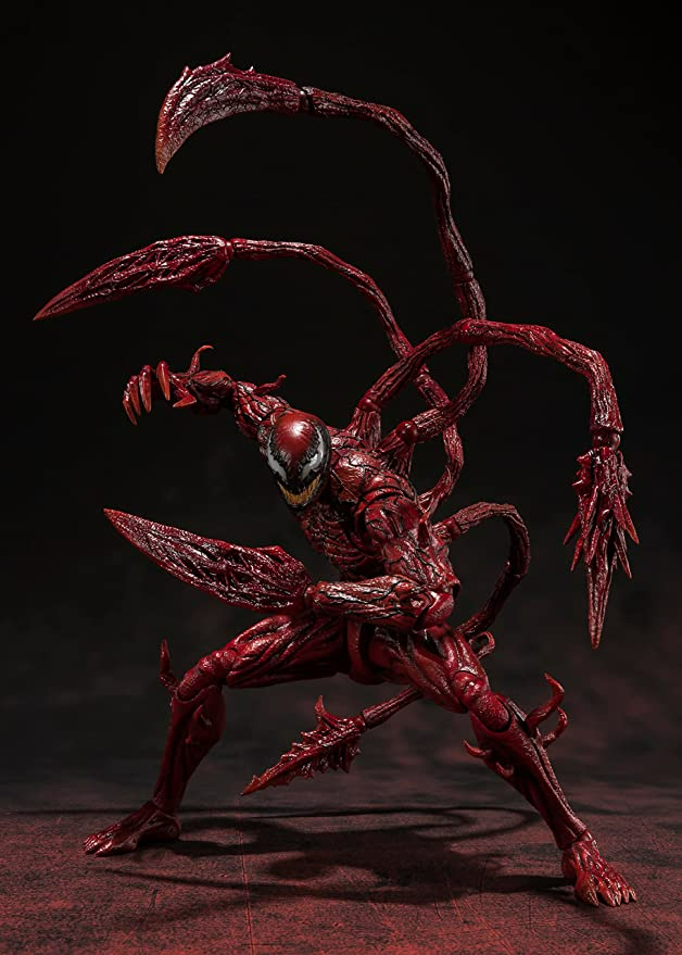 TAMASHII NATIONS - Venom: Let There Be Carnage - Carnage (Venom: Let There be Carnage), Bandai Spirits S.H.Figuarts Action Figure