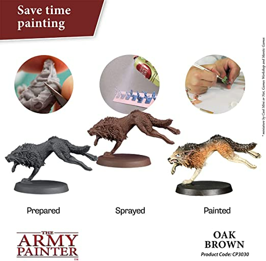 The Army Painter Color Primer Oak Brown Spray 400ml CP3030