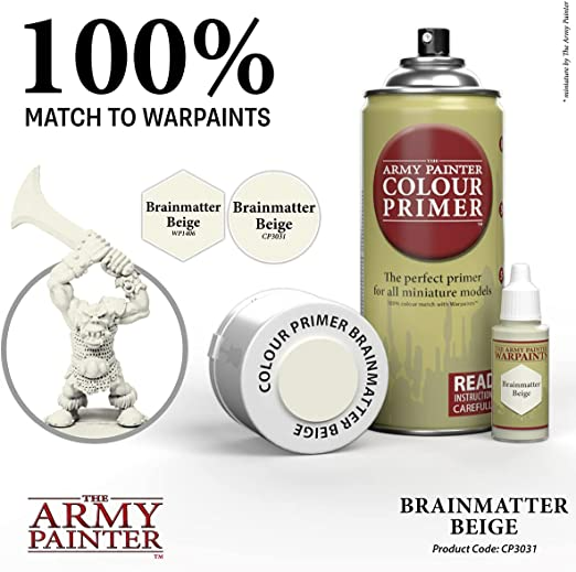 The Army Painter Color Primer Brainmatter Beige Spray 400ml CP3031
