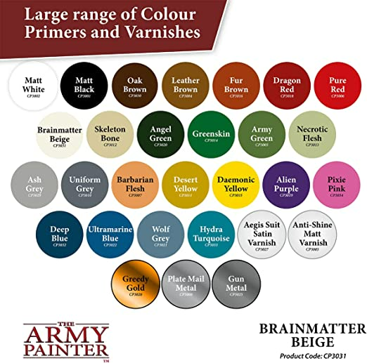 The Army Painter Color Primer Brainmatter Beige Spray 400ml CP3031
