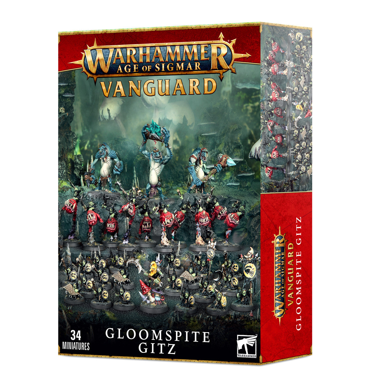 Games Workshop Warhammer Age of Sigmar Beasts of Chaos Vanguard Gloomspite Gitz 70-02