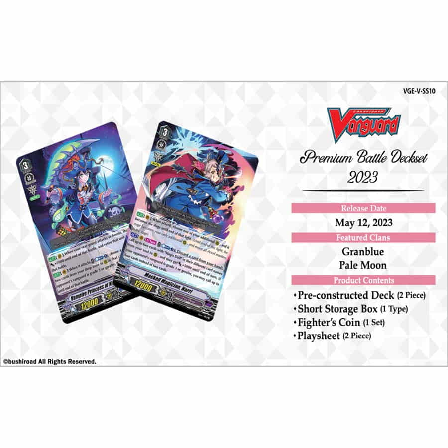 CARDFIGHT VANGUARD PREMIUM BATTLE DECKSET 2023 VGEVSS10