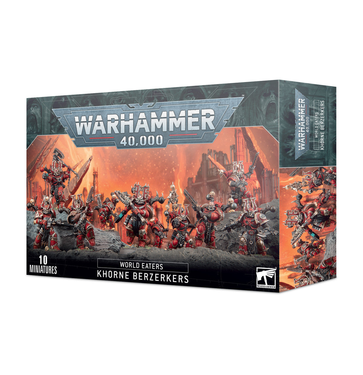 Games Workshop Warhammer 40K World Eaters World Eaters Khorne Berserkers 43-10