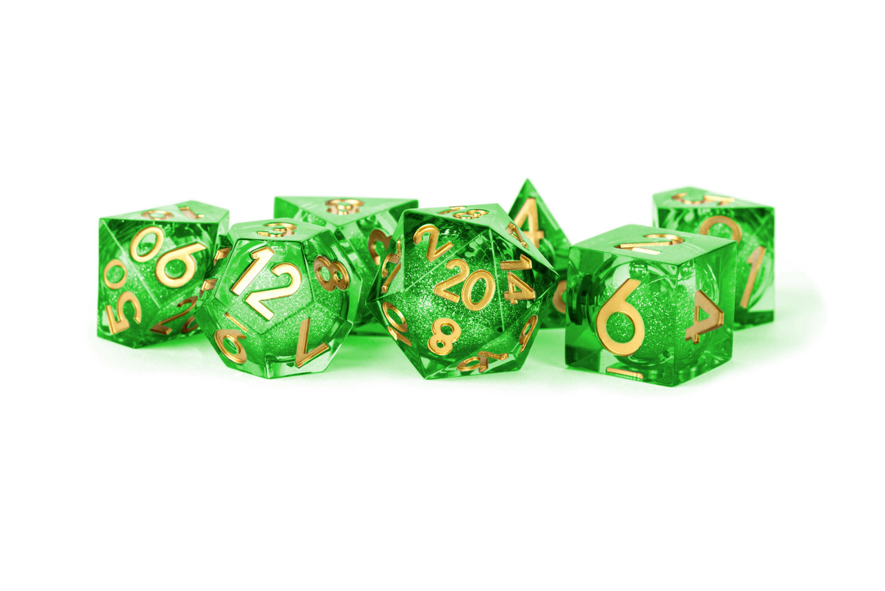 Metallic Dice Games d20 Liquid Core Elixir Dice Aegis of Hope Role Playing Game Dice for Dungeons and Dragons MTD95120