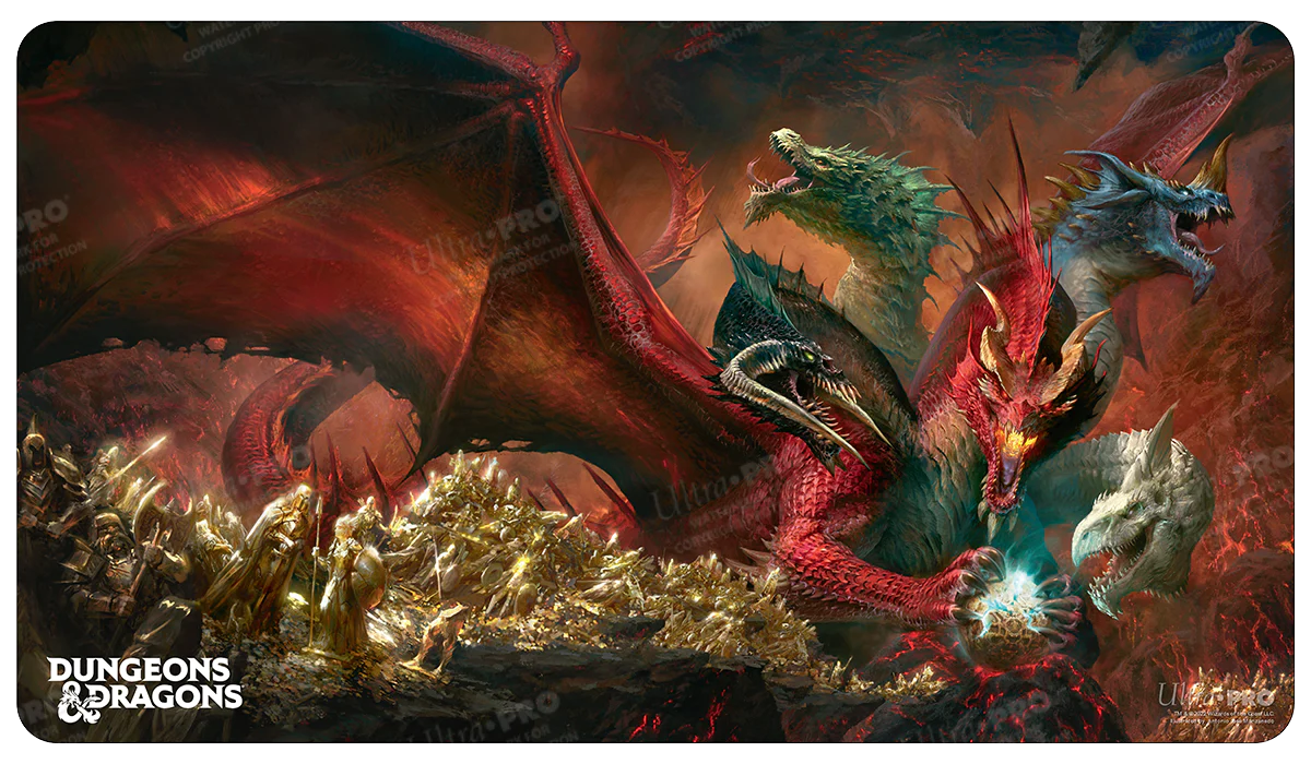 Ultra PRO Dungeons & Dragons Cover Series Gaming Playmat Tyranny of Dragons UPI19413