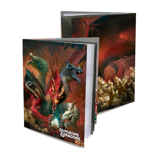 Ultra Pro Dungeons & Dragons RPG Cover Series Character Folio with Stickers - Tyranny of Dragons UPI19415