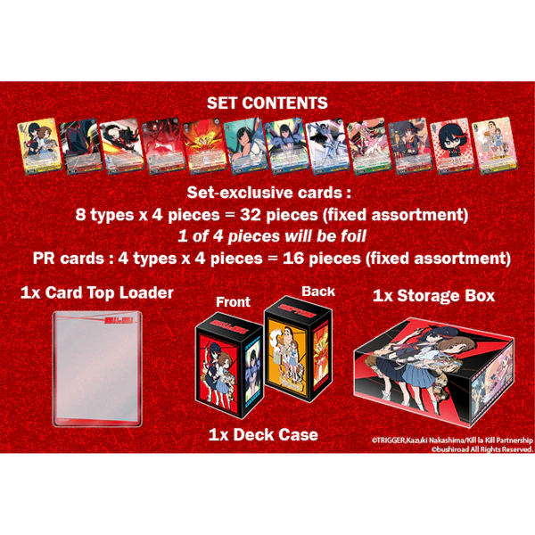 Weiss Schwarz: Kill la Kill Power Up Set BUSWSPUKLK