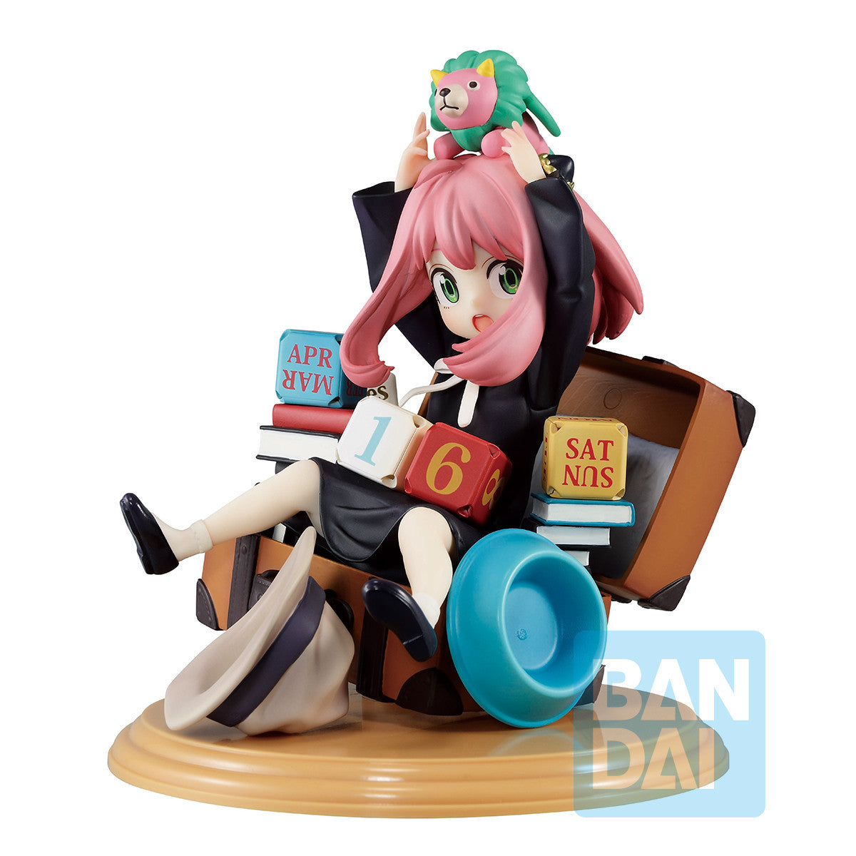 Anya Forger with Block Calendar (Mission Start! ver.1.5) "Spy X Family", Bandai Spirits Ichibansho Figure