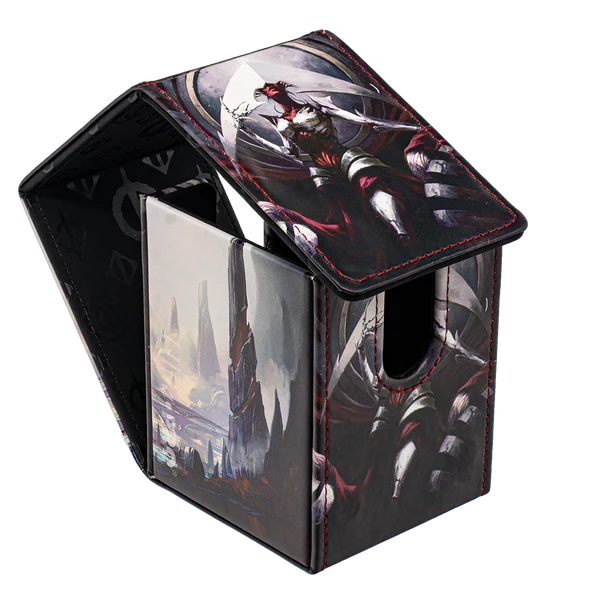 Ultra PRO - Magic The Gathering Phyrexia All Will Be One - Alcove Flip Card Deck Box Elesh Norn Protect & Store Collectible Trading Cards Gaming Cards Magnetic Closure for Ultimate Protection UPI-19681