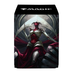 Ultra PRO - Magic The Gathering Phyrexia All Will Be One - Alcove Flip Card Deck Box Elesh Norn Protect & Store Collectible Trading Cards Gaming Cards Magnetic Closure for Ultimate Protection UPI-19681
