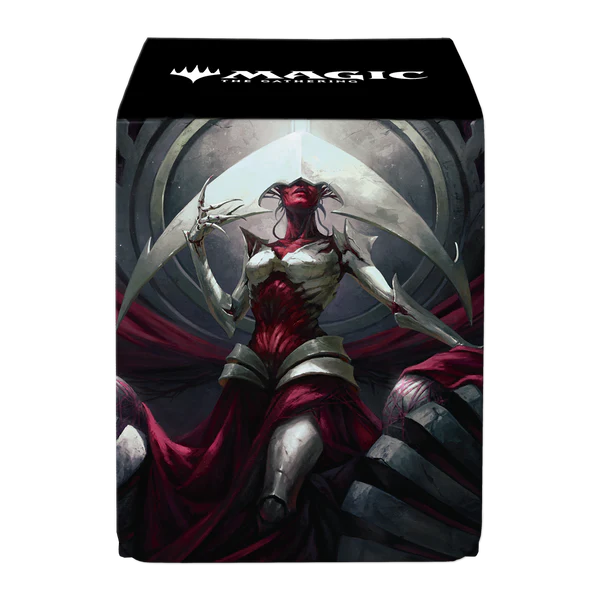 Ultra PRO - Magic The Gathering Phyrexia All Will Be One - Alcove Flip Card Deck Box Elesh Norn Protect & Store Collectible Trading Cards Gaming Cards Magnetic Closure for Ultimate Protection UPI-19681