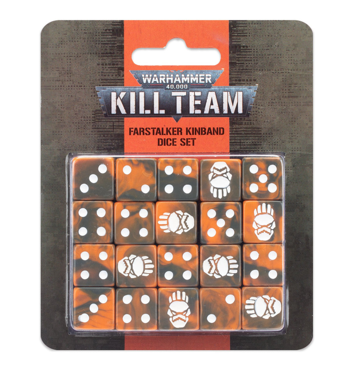 Games Workshop Warhammer 40K Kill Team Farstalker Kinband Dice 102-78