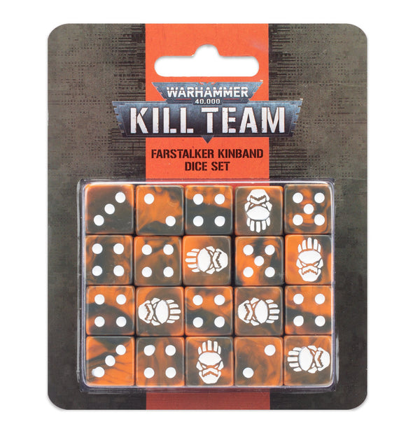 Games Workshop Warhammer 40K Kill Team Farstalker Kinband Dice 102-78