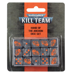 Games Workshop Warhammer 40K Kill Team Hand Of The Archon Dice Set 103-29