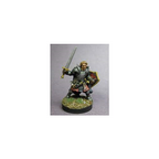 Reaper Dungeons And Dragons Miniatures Rheagar Male Fighter Miniature 25mm Heroic Scale Dark Heaven Legends D&D 77467