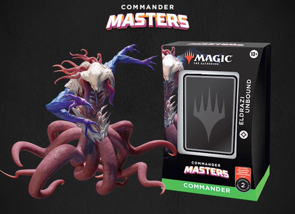 MTG Magic The Gathering CCG Commander Masters Commander Deck Eldrazi Unbound Colorless Single Pack MTG-CM-CD-EldraziUnbound