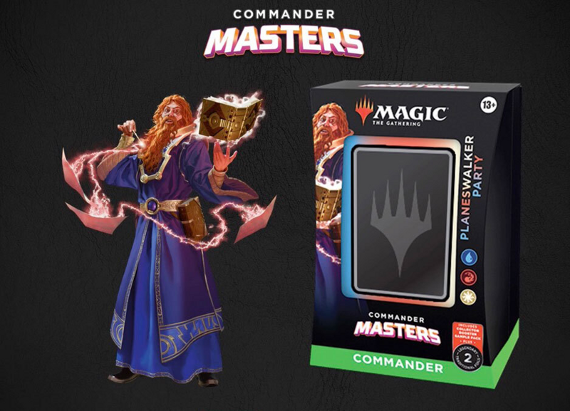 Magic the Gathering CCG: Commander Masters Commander Deck Carton (4)