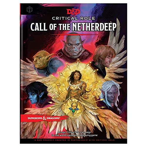 Critical Role Presents Call of the Netherdeep D&D Adventure Book D&D Critical Role WOCD0867