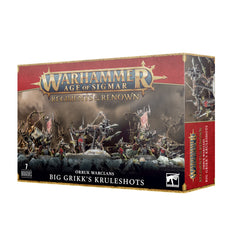 Games Workshop Warhammer Age Of Sigmar Grand Alliancedestruction Orruk Warclans Big Grikk'S Kruleshots 71-17