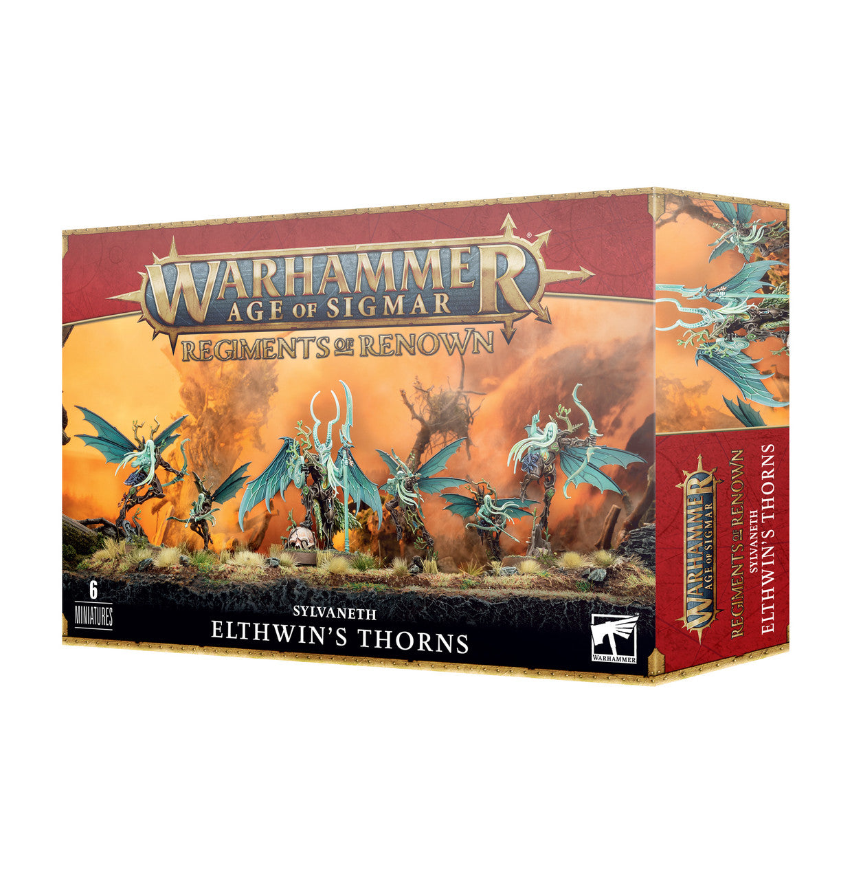 Games Workshop Warhammer Age Of Sigmar Grand Alliance Order Sylvaneth Elthwin'S Thorns 71-92