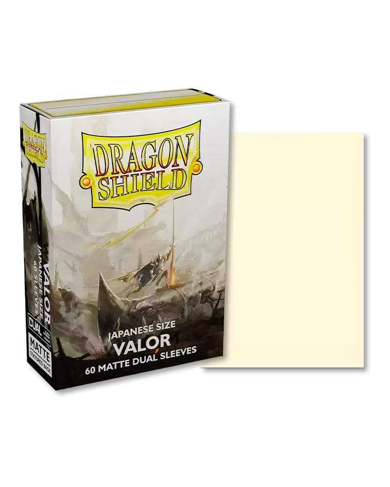 Dragon Shield Sleeves Japanese Size Dual Matte Valor 60ct AT-M15159