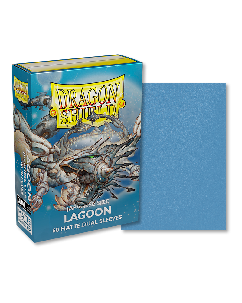 Dragon Shield Arcane Tinmen Japanese Size Sleeves Matte Dual Lagoon 60ct AT-M15148