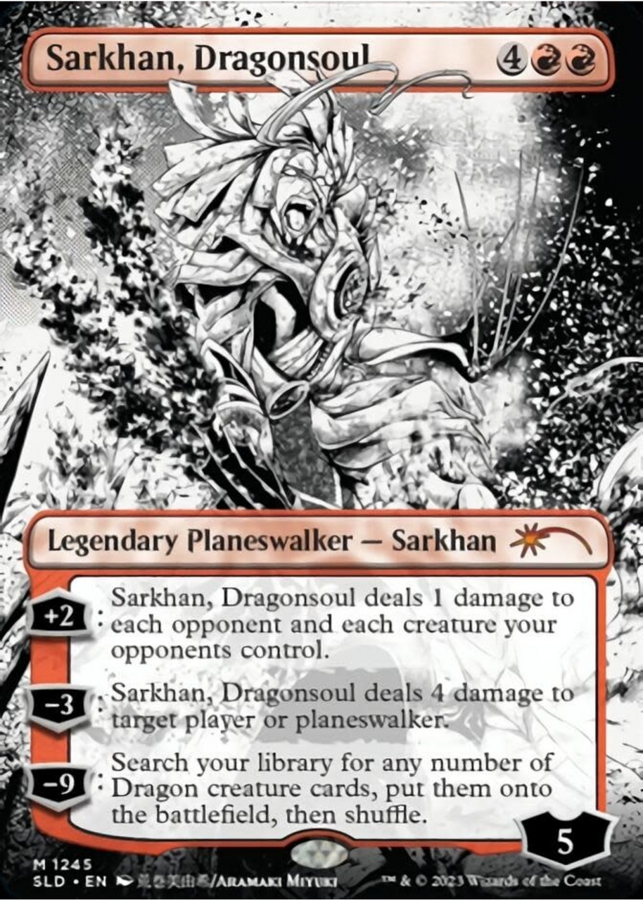 MTG Magic The Gathering CCG Secret Lairs Boarderless Planeswalker Foil Pack 4 Cards WOC-D26800000