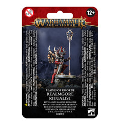 Games Workshop Warhammer Age Of Sigmar Blades Of Khorne Realmgore Ritualist 83-22