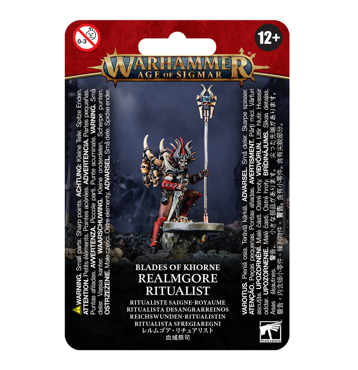 Games Workshop Warhammer Age Of Sigmar Blades Of Khorne Realmgore Ritualist 83-22